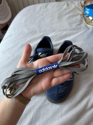 Adidas Samba Azul Marino y Azul claro