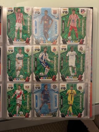 Colección cromos Adrenalyn Panini