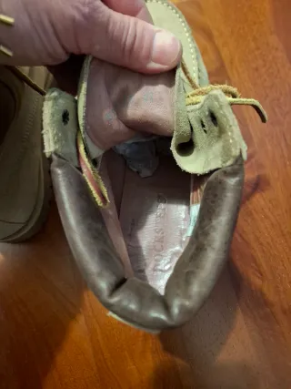 Scarponcini Docksteps camoscio color senape