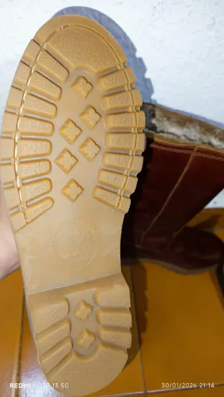 Botas de mujer marrones forradas