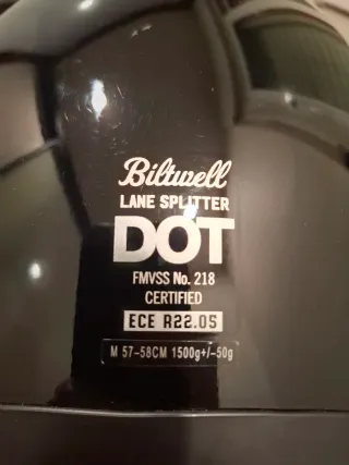 Casco moto Biltwell Lane Splitter