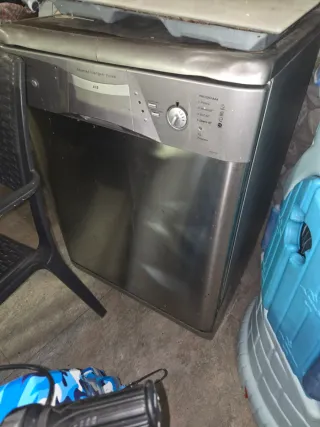 Encimera de gas blanca 3 fuegos