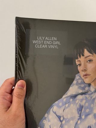 Vinilo Lily Allen - West End Girls (Transparente)