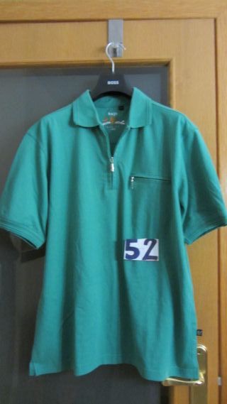 Pantalónes vaqueros, talla, 50, polo y camisa