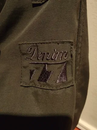 Cazadora juvenil verde militar