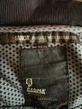 Cazadora juvenil verde militar