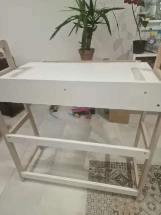 Escritorio infantil madera y bambú