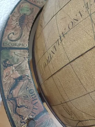 Mueble Bar Globo Terráqueo Antiguo.