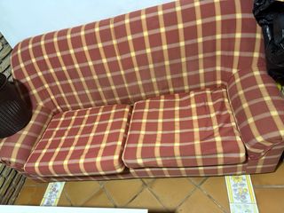 Sofá 3 plazas + mesa