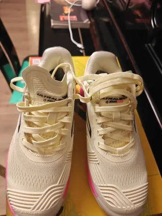 Zapatillas Joma Mujer Blancas y Rosas Nuevas