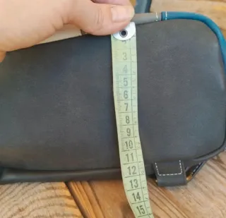 Mochila Caminatta bicolor azul y gris casual