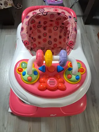 Tacatá rosa para bebé