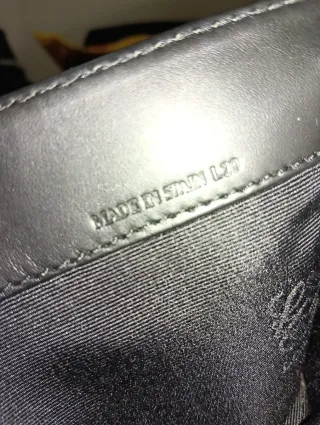 Bolso Loewe Vintage Jacquard Negro