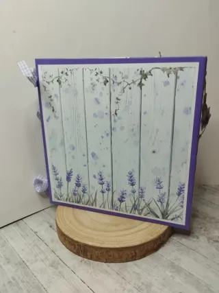 Álbum Scrapbooking Lavanda