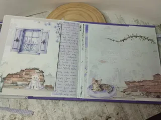 Álbum Scrapbooking Lavanda