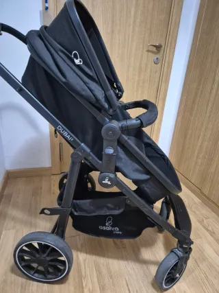 Silla de paseo Asalvo negra