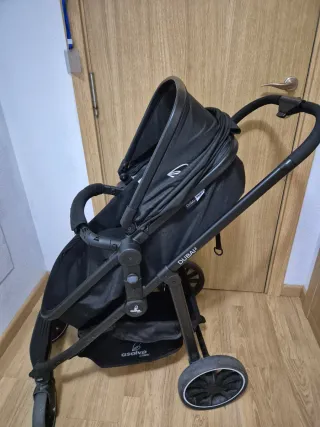 Silla de paseo Asalvo negra