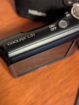 Cámara Nikon Coolpix L31 Negra NO NEGOCIABLE