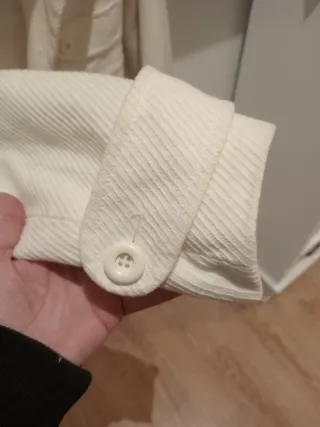 Chaqueta blanca corta