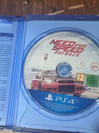 Juegos PS4 WRC 8 y Need for Speed Payback