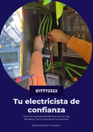 Electricista para Viviendas y Locales