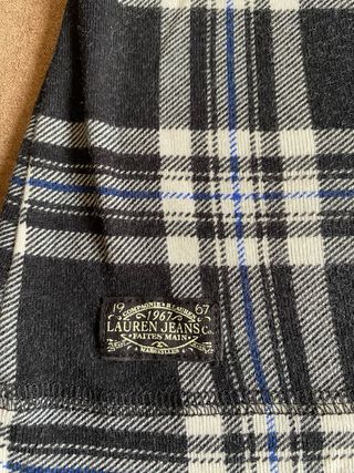 Camiseta Lauren Jeans Company Cuadros Talla S