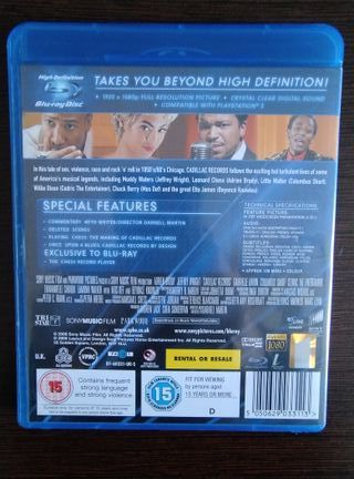Cadillac Records blu-ray