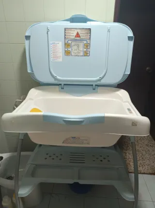 Bañera cambiador bebé