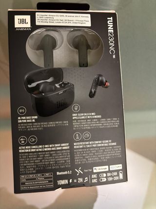 Auriculares JBL Tune 230NC Negro/Multicolor