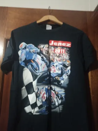 Camiseta Jerez 2011 Moto GP Negra