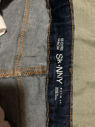 Pantalón tejano skinny niño 12-13