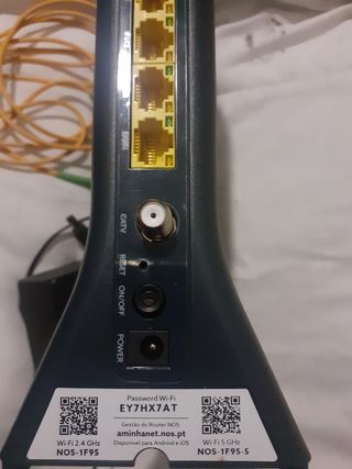 Router Wifi 5.0 Nos Sagemcom CS50001 Fast 5657 neg