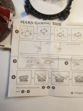 Ventilador Mars Gaming MCPUT