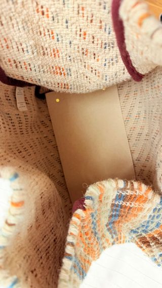 Bolso Purificación García punto y piel multicolor