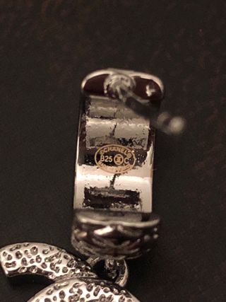 Pendientes Chanel Aro con CC y Cristales