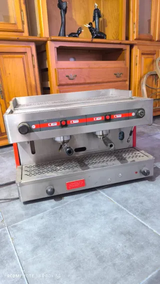 Cafetera profesional 2 cazos para bar