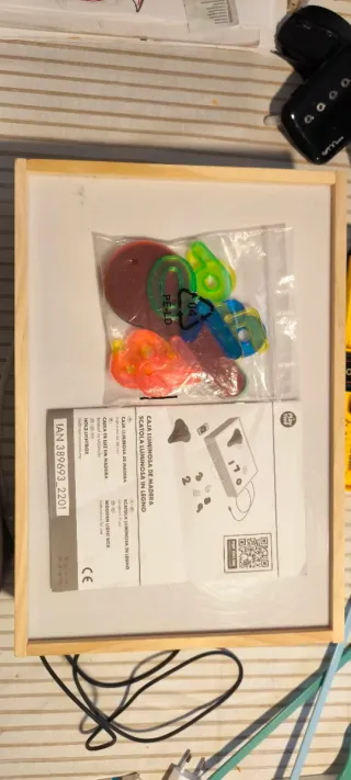 Mesa de luz de madera Playtive