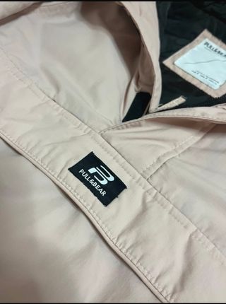 Chaqueta Pull&Bear rosa claro Talla S