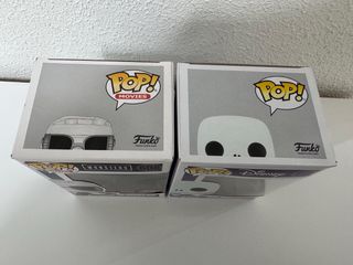 2 Funko Pop Jack Skellington y Hombre Invisible