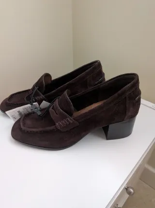 Zapatos Zara Mujer Talla 39 Marrones