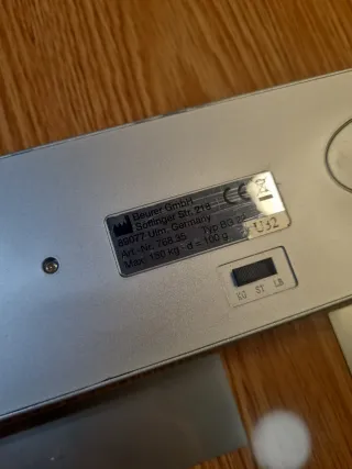 Báscula digital Beurer