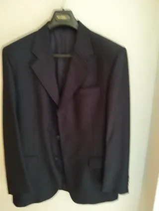 Americana azul marino de hombre