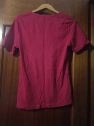 Camiseta CANDAL roja y blanca