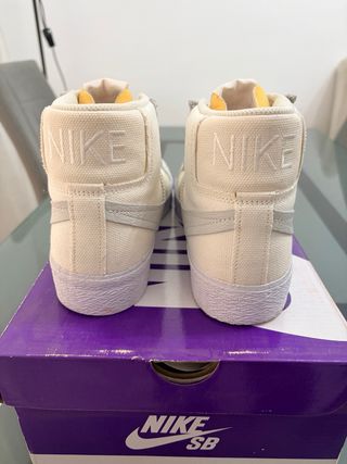 Nike SB SB ZOOM BLAZER MD PR Beige/Blanco