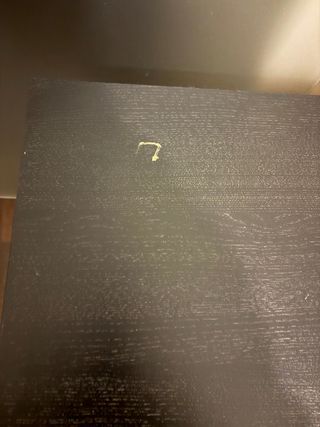 Cassettiera Ikea Malm 6 cassetti nero-marrone