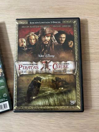 Trilogía Piratas del Caribe DVD 2 Discos