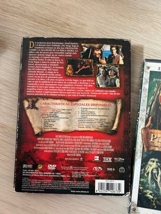 Trilogía Piratas del Caribe DVD 2 Discos