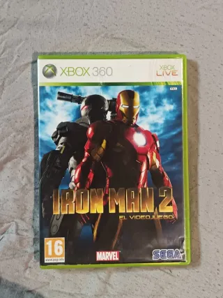 Xbox 360 Iron Man 2 Videojuego