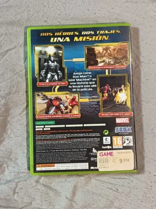 Xbox 360 Iron Man 2 Videojuego