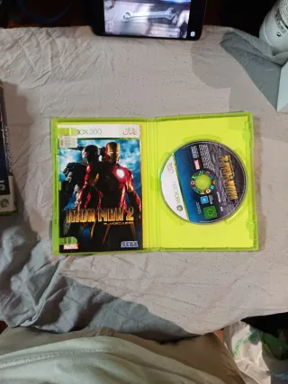 Xbox 360 Iron Man 2 Videojuego
